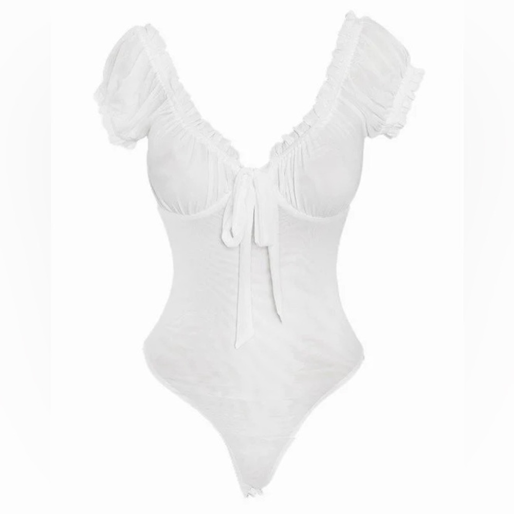 Fashion Nova milkmaid bodysuit